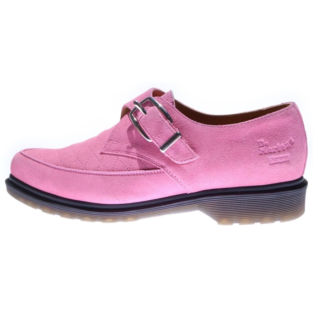 SUPREME シュプリーム 17 SS Dr Martens Rousden ドクターマーチン ラウスデン スウェードローカットシューズ ローファー ピンク