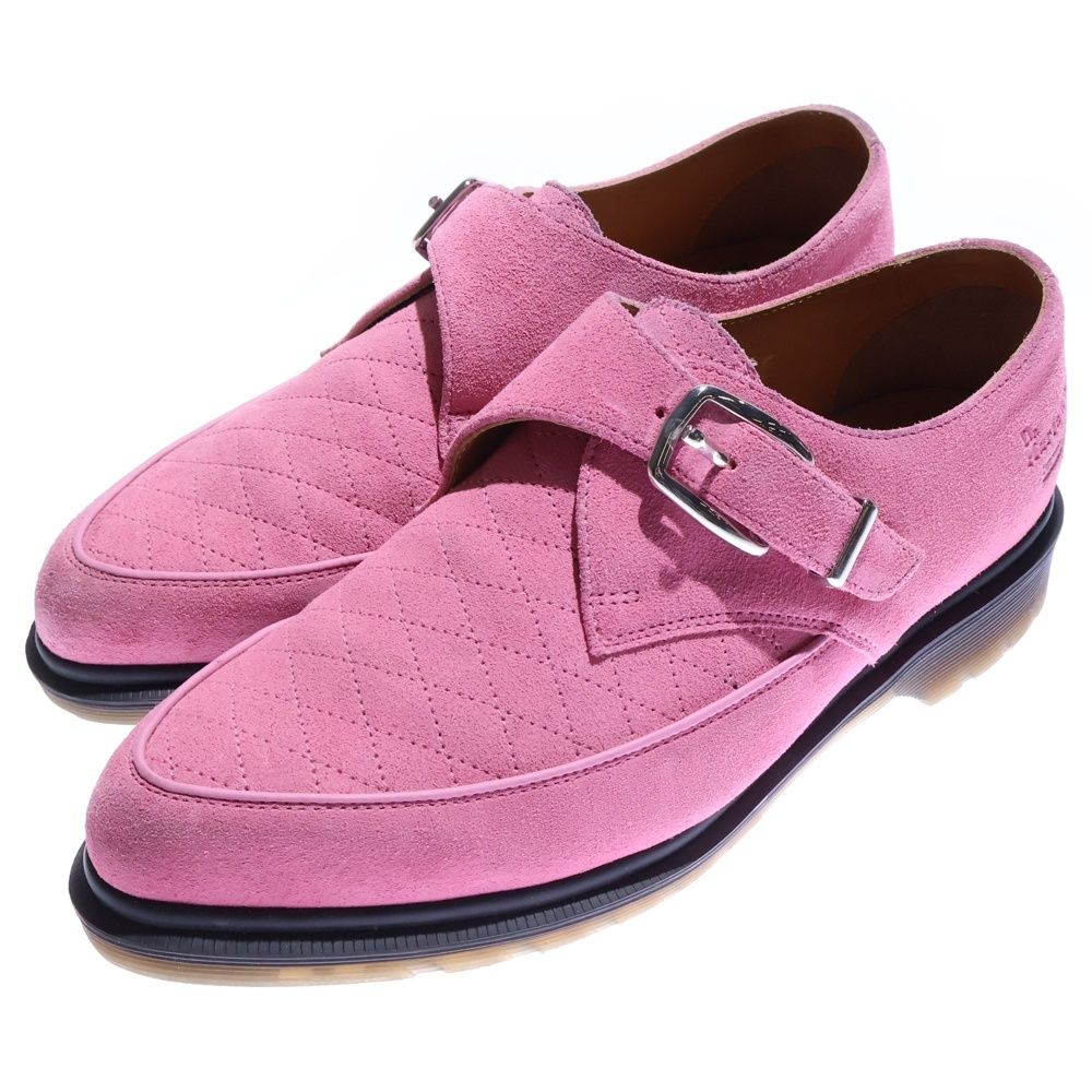 SUPREME シュプリーム 17 SS ×Dr. Martens Rousden ドクターマーチン ラウスデン スウェードローカットシューズ ローファー ピンク