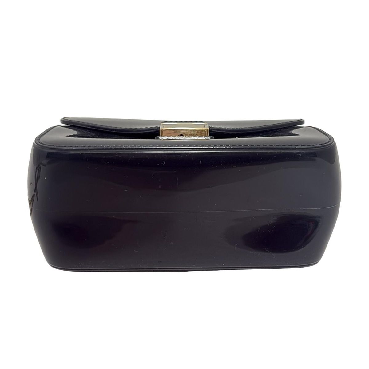 F701 美品 FURLA フルラ ミニチェーンショルダーバッグ レザー 斜め 