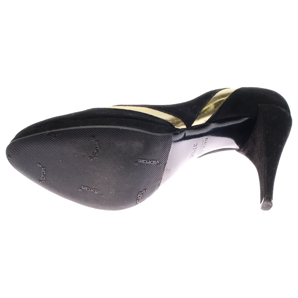 GUCCI (グッチ) スウェードレザー ハイヒール パンプス レディース