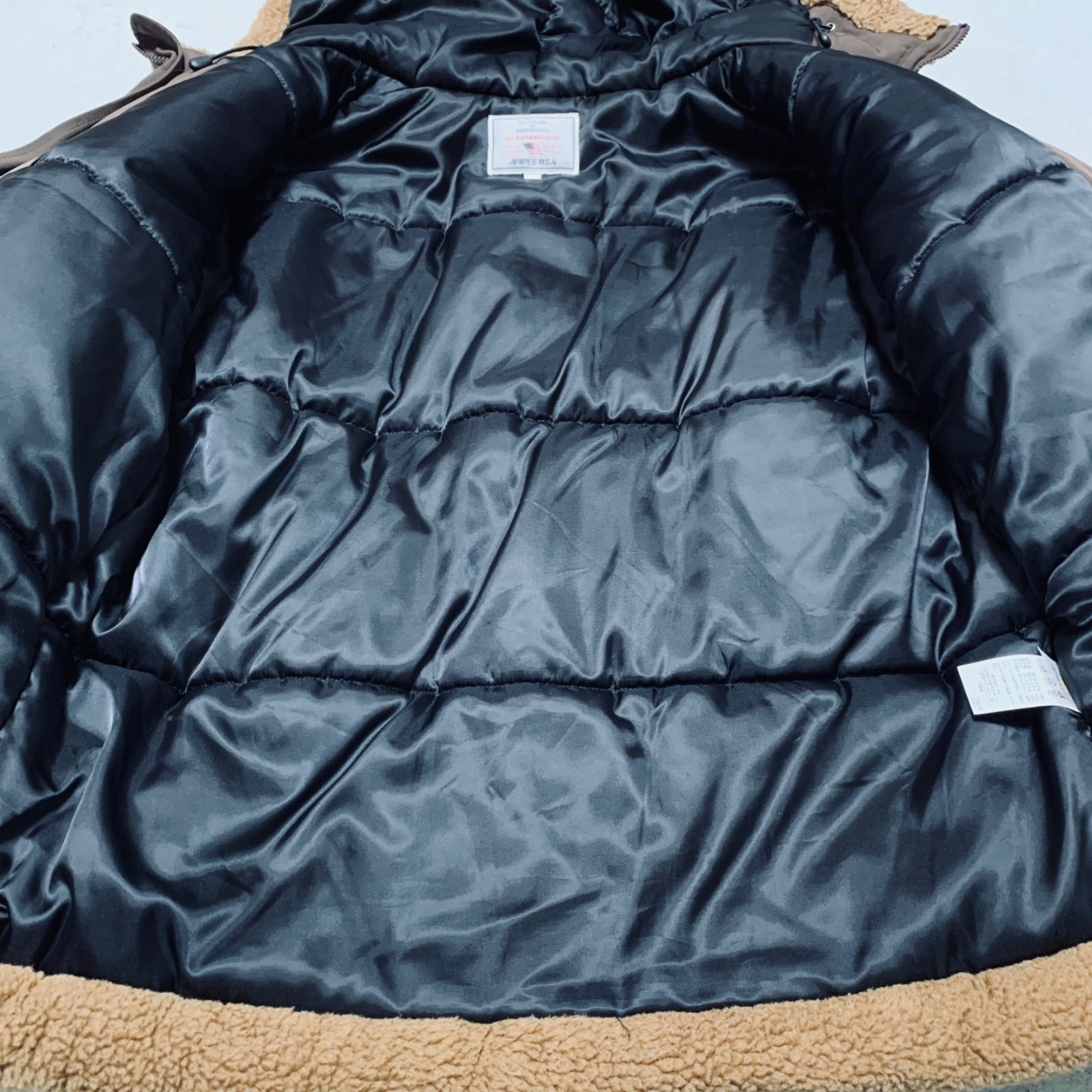 AVIREX B-3 フライトジャケット 中綿ダウンジャケット ミリタリー