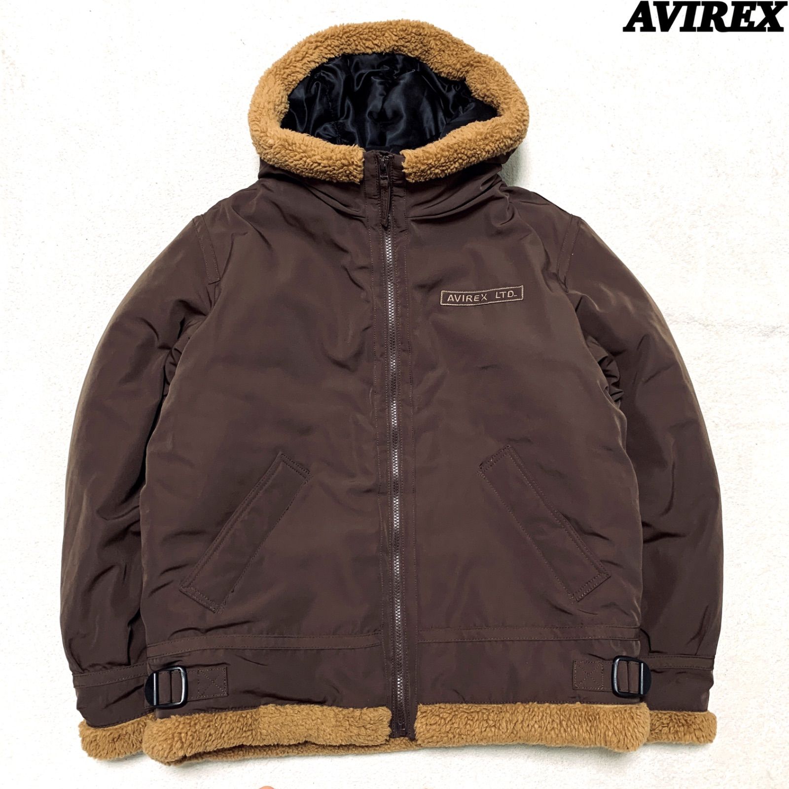 AVIREX B-3 フライトジャケット 中綿ダウンジャケット ミリタリー