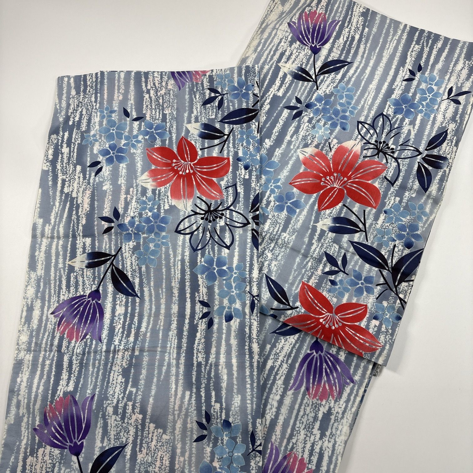 浴衣 5枚 綿 着物まとめ売り 同梱購入歓迎 リメイク用 着付け練習用