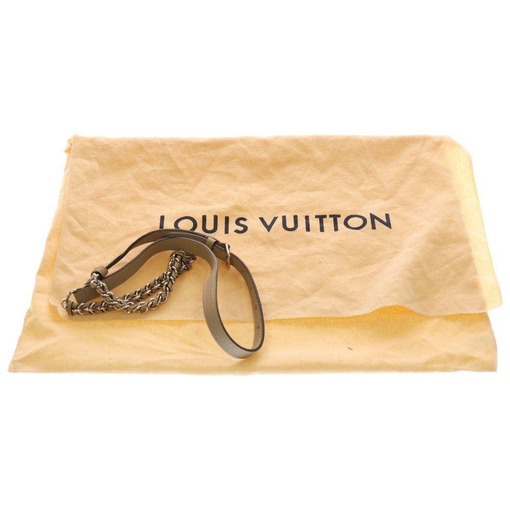  LOUIS VUITTON ルイヴィトン Mahina Whyknot 2 way Hand Bag M 20701 マヒナ ホワイノット PM WAYハンドバッグ ベージュ 上下セット ハンドバッグ バッグ