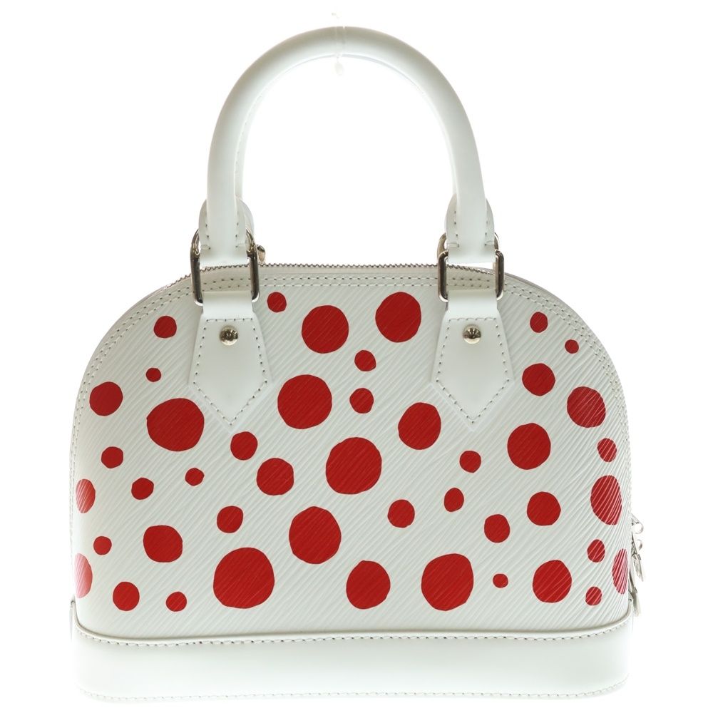 LOUIS VUITTON ルイヴィトン ×YK Epi Alma BB 2 way Hand Bag M 21712 ×草間彌生 エピ アルマBB WAYハンドバッグ ホワイト レッド