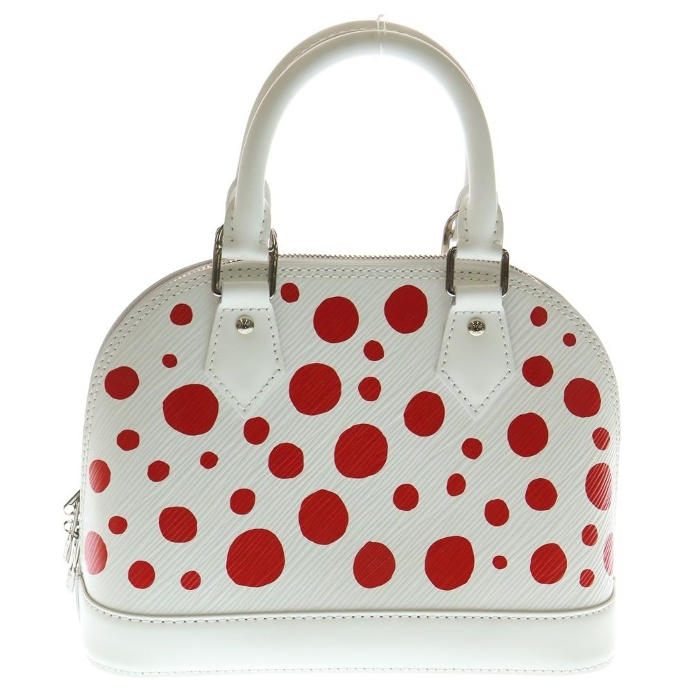 LOUIS VUITTON ルイヴィトン ×YK Epi Alma BB 2 way Hand Bag M 21712 ×草間彌生 エピ アルマBB WAYハンドバッグ ホワイト レッド