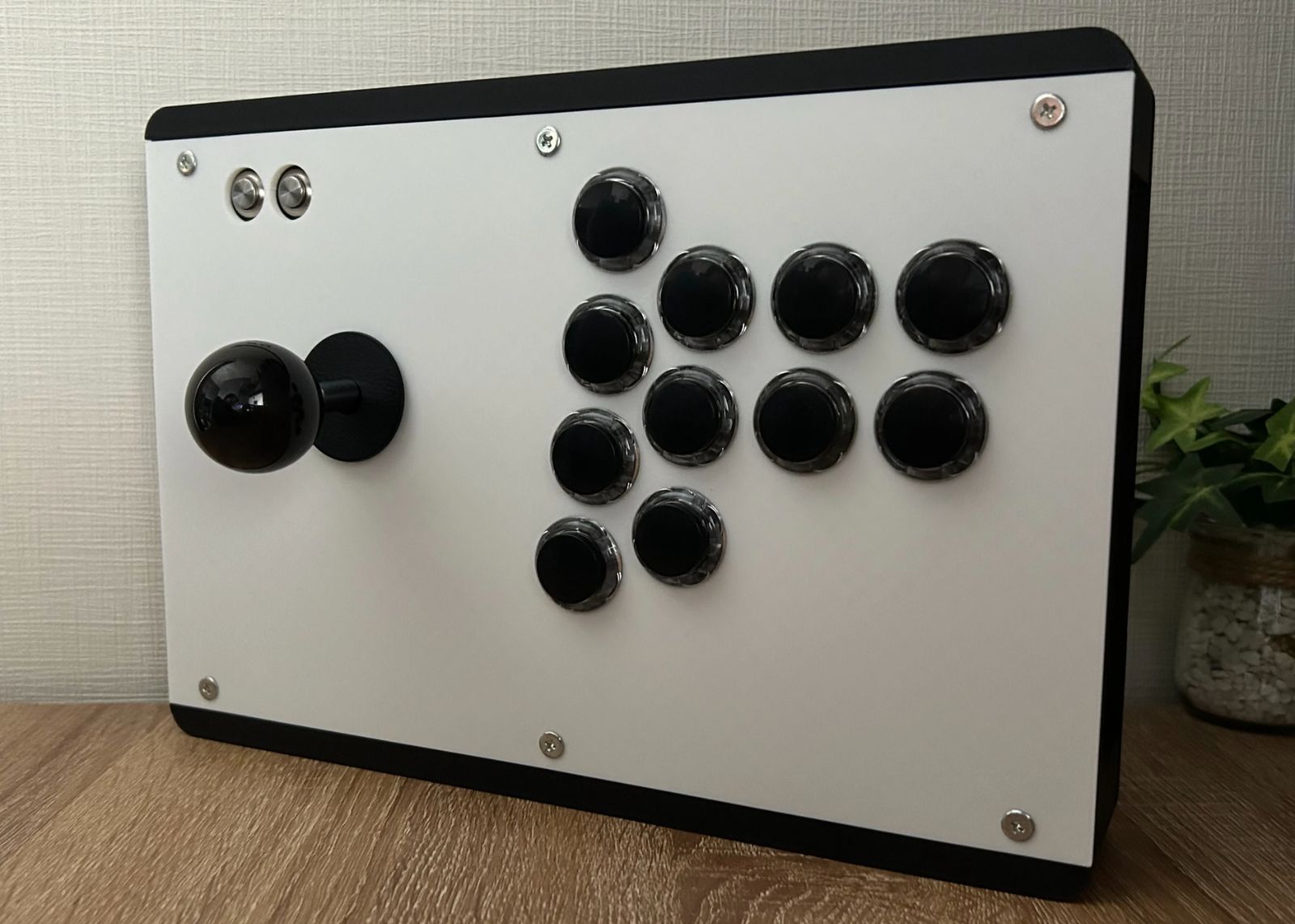 DP-5 Mini レバーモデル ホワイト×ブラック LED搭載モデル