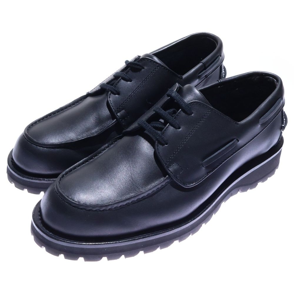 REGAL リーガル × MARINER MOC SHOES COW LEATHER WITH GORE-TEX ノンネイティブ ゴアテックス カウレザー マリーナーモックシューズ ブラック 732 S
