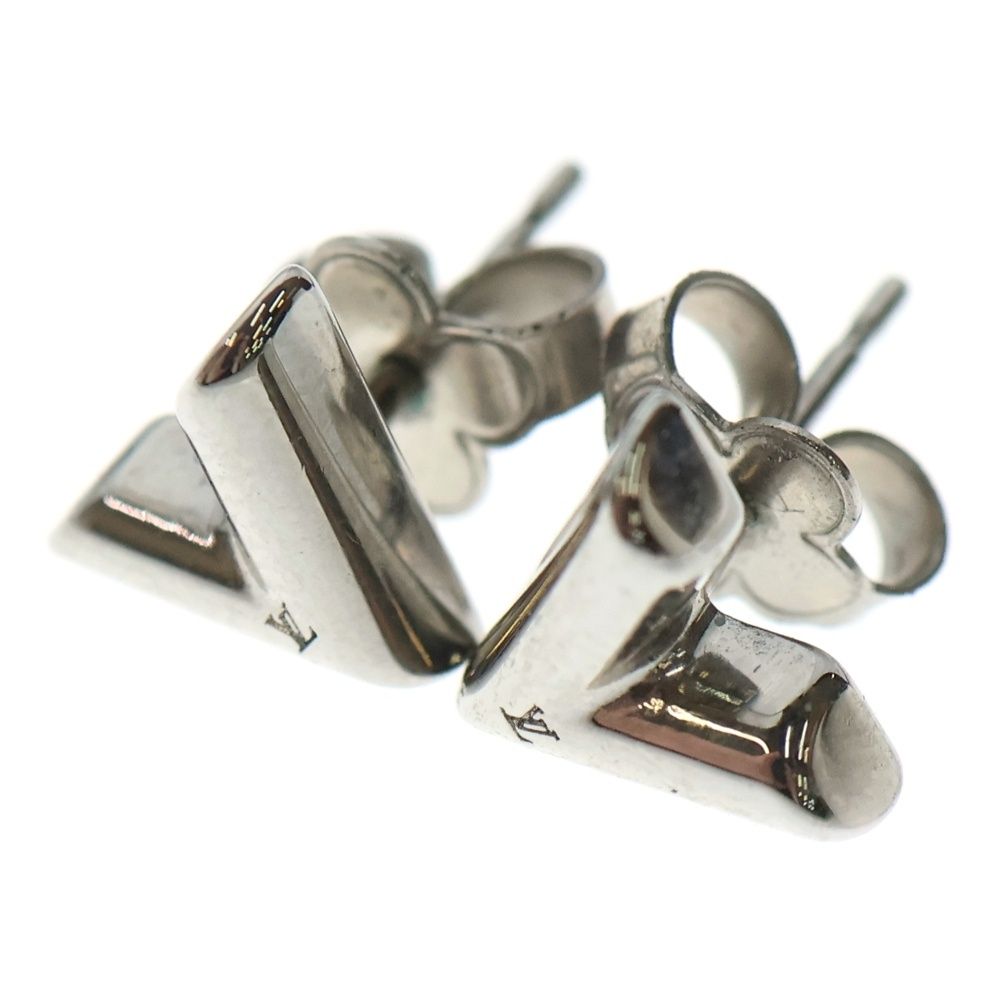 LOUIS VUITTON ルイヴィトン ピアス エセンシャル V シルバー M 63208