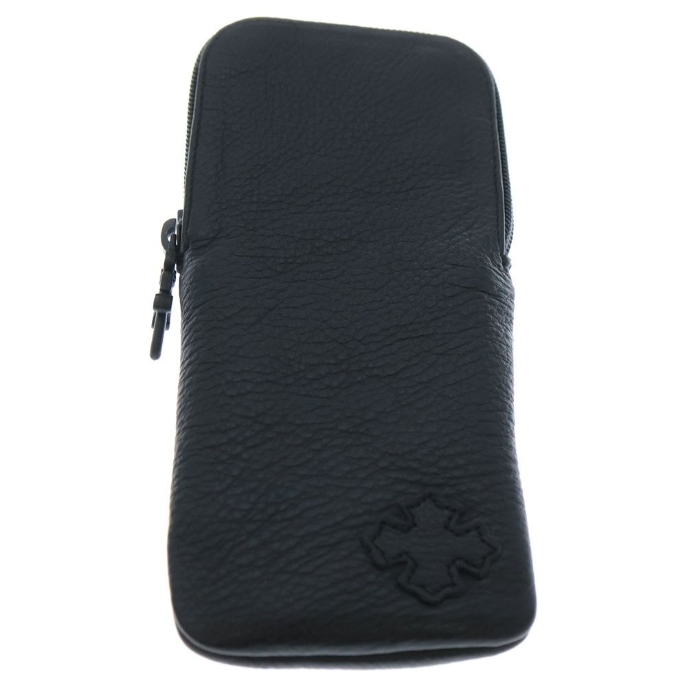 CHROME HEARTS (クロムハーツ) EYEWEAR CASE 3 CHクロスパッチ付き