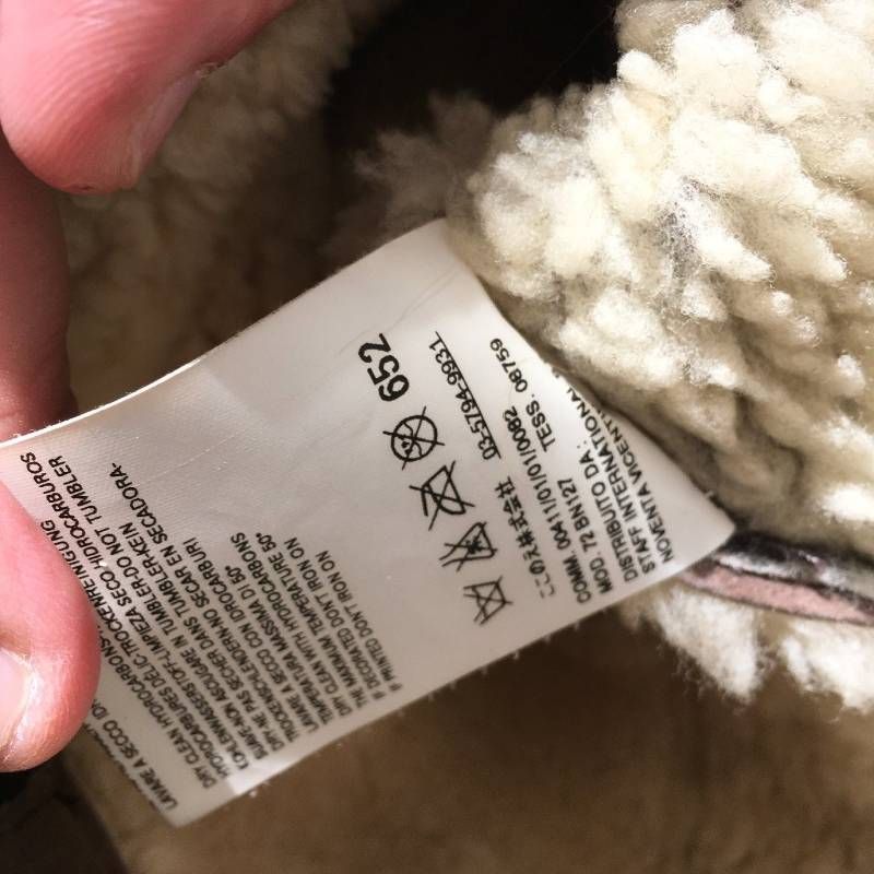  ディースクエアード 羊革 ムートン ジャケット4０ ムートンコート ジャケット アウター