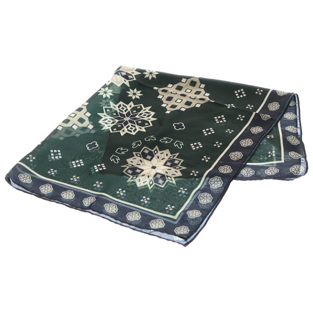 KITH (キス) ペイズリー柄 ポリエステル バンダナ グリーン - メルカリ