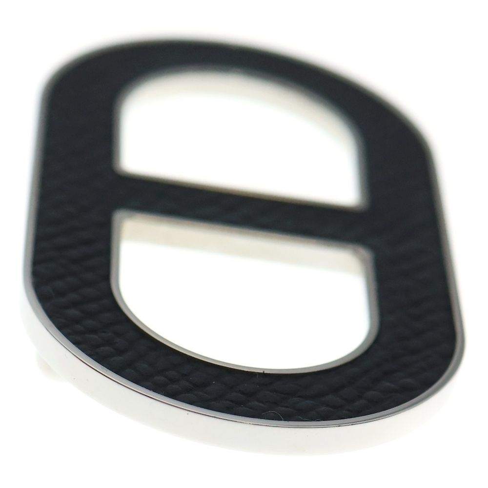 HERMES (エルメス) シェーヌダンクル ブローチ ピンバッジ ブラック