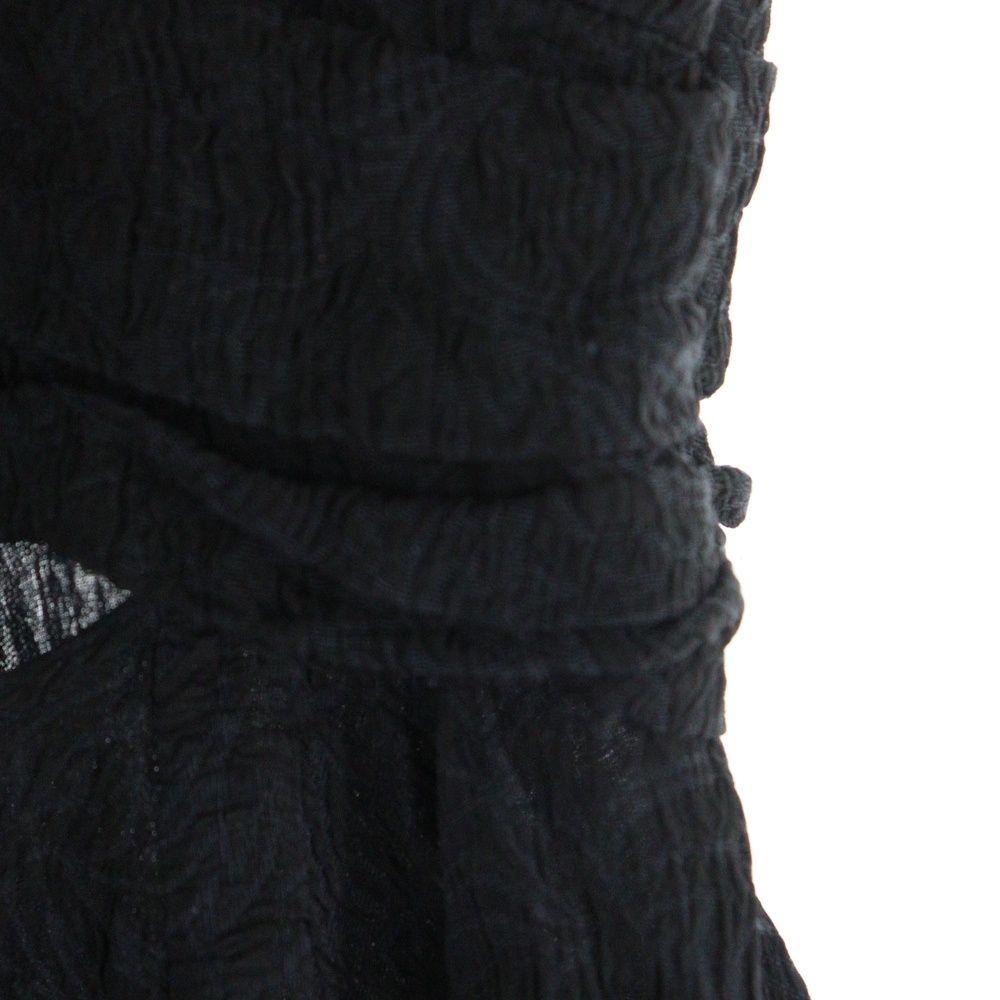  NO BRAND ノーブランド FETICO フェティコ CUTOUT CAMI TOP ボタニカル ジャガード カットアウト キャミ トップ レディース ブラック FTC 242-0106 その他 その他