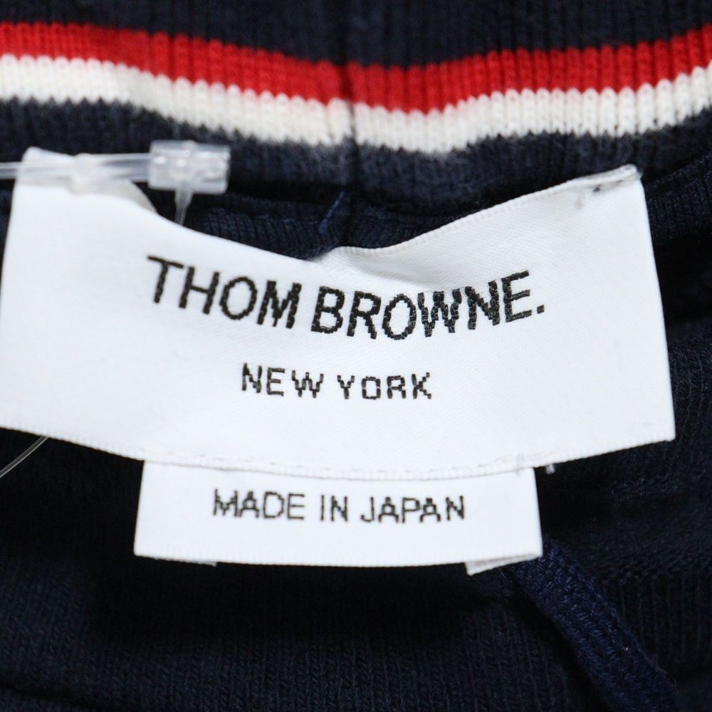  THOM BROWNE トムブラウン COTTON 4 BAR JOGGER PANTS コットン バー イージースウェットジョガーパンツ ネイビー FJQ 001 A その他 メンズ
