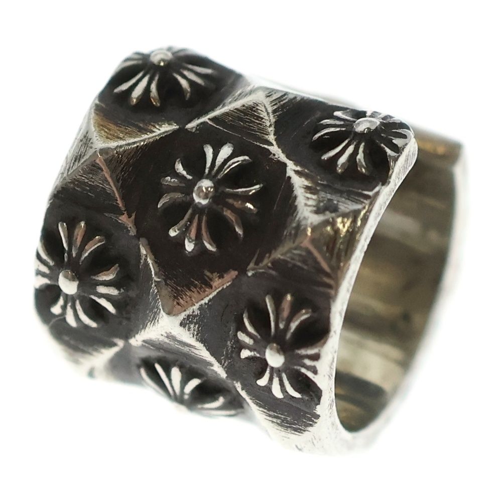 CHROME HEARTS クロムハーツ CUFF PYRAMID CH PLUS ピラミッドCHプラスイヤーカフ イヤリング シルバー