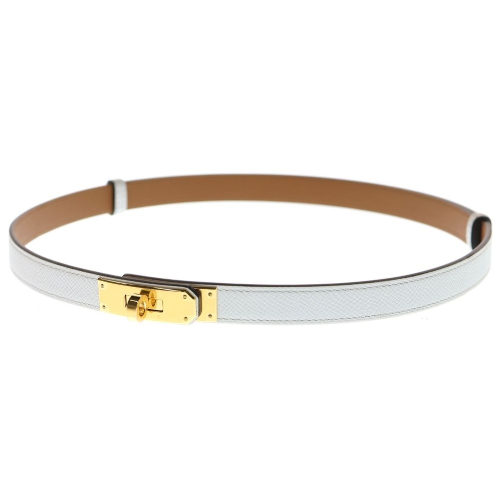 HERMES (エルメス) ケリーベルト 18mm K刻印 ゴールド金具 トゴ