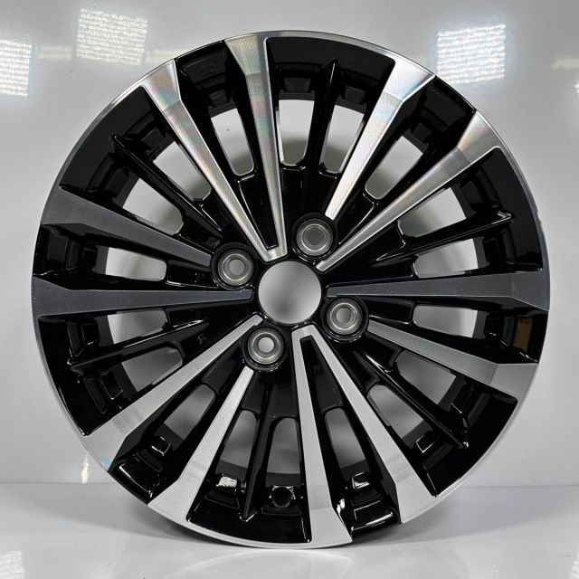 ルーミー/トール カスタム M900A 純正 黒/ポリッシュ アルミホイール×1