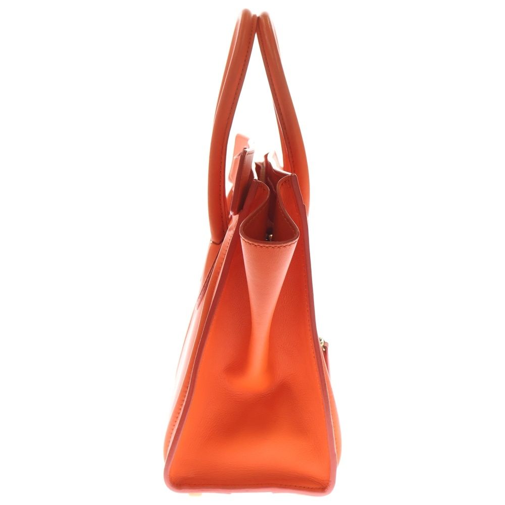 CELINE (セリーヌ) ラゲージ マイクロショッパー レザー ハンドバッグ