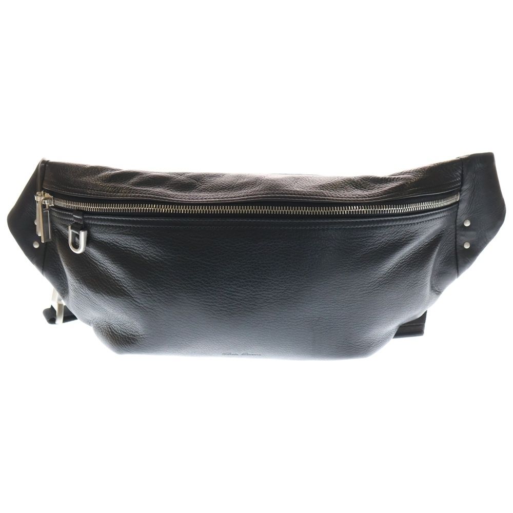 Rick Owens リックオウエンス バムバック ウエストバック ラージレザー ブラック