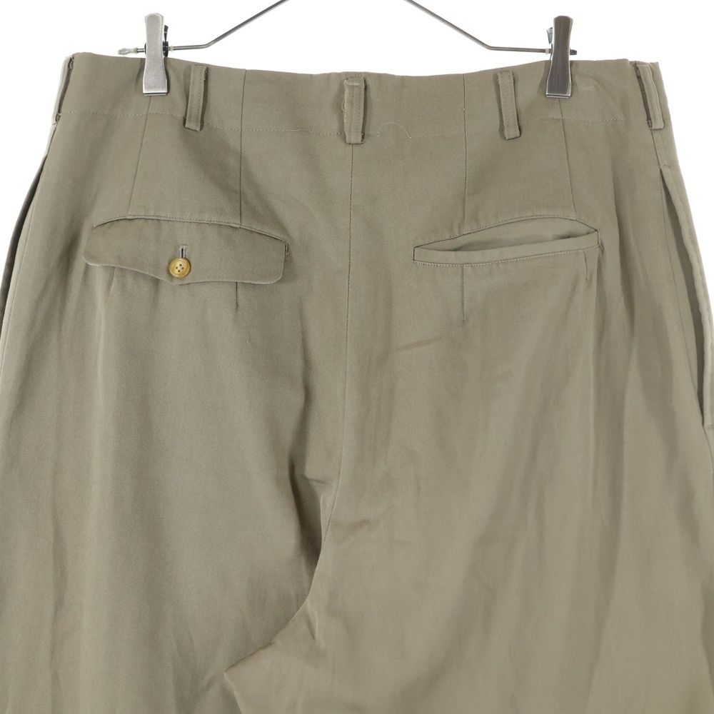 ヨウジヤマモトプールオム　ワイドスラックス ヨウジヤマモトプールオム ワイドパンツ スラックス ジップポケット