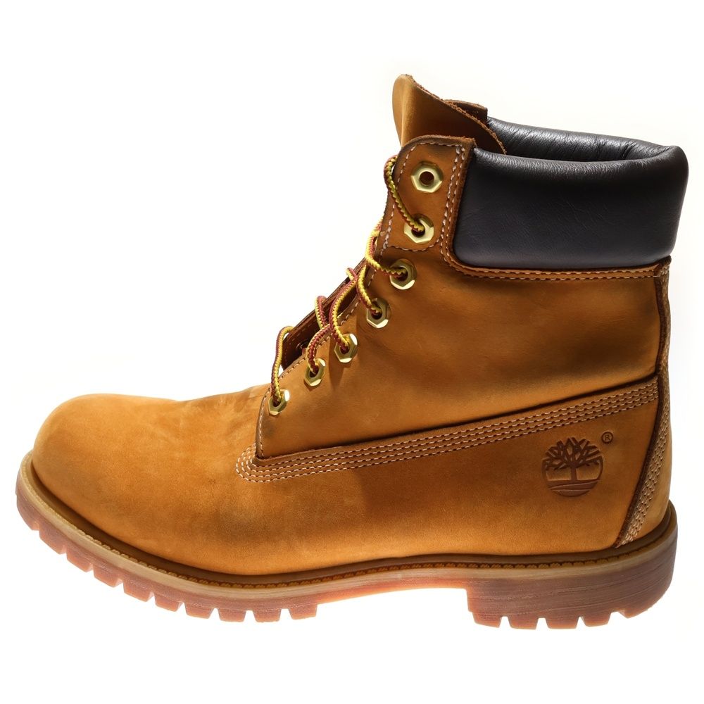 Timberland ティンバーランド 6インチ ウォータープルーフブーツ イエローブーツ ブラウン