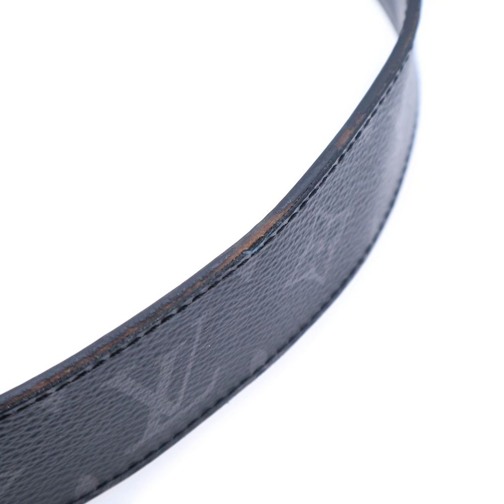  LOUIS VUITTON ルイヴィトン サンチュール LVイニシアル モノグラム ベルト ノワール ブラック M 9043 ベルト 小物