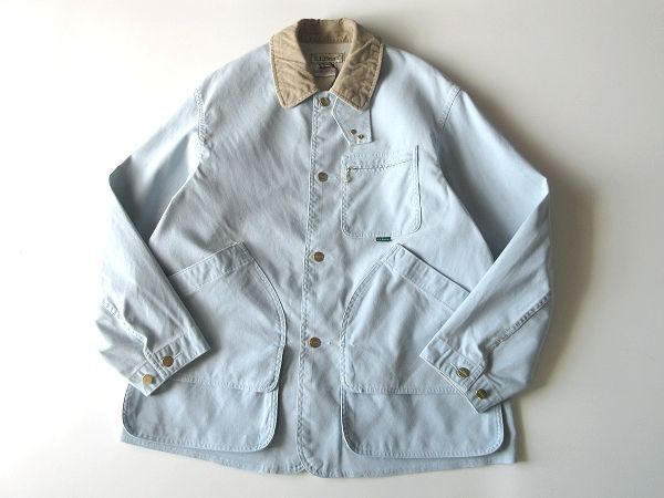 L.L.BEAN エルエルビーン 2025 SS プロスペクトハーバー フィールドコート カバーオール ジャケット M アイスブルー ビンテージ型