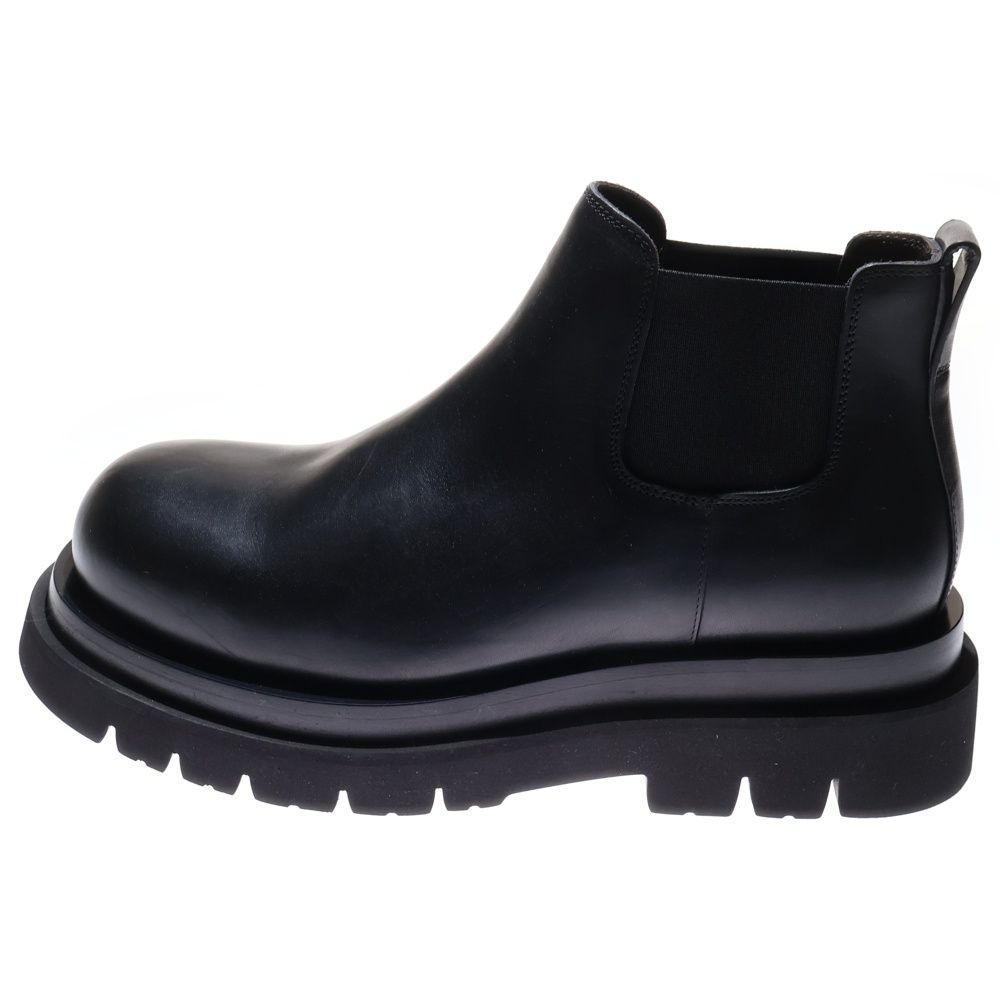 BOTTEGA VENETA ボッテガヴェネタ ラグ チェルシーアンクルブーツ ブラック