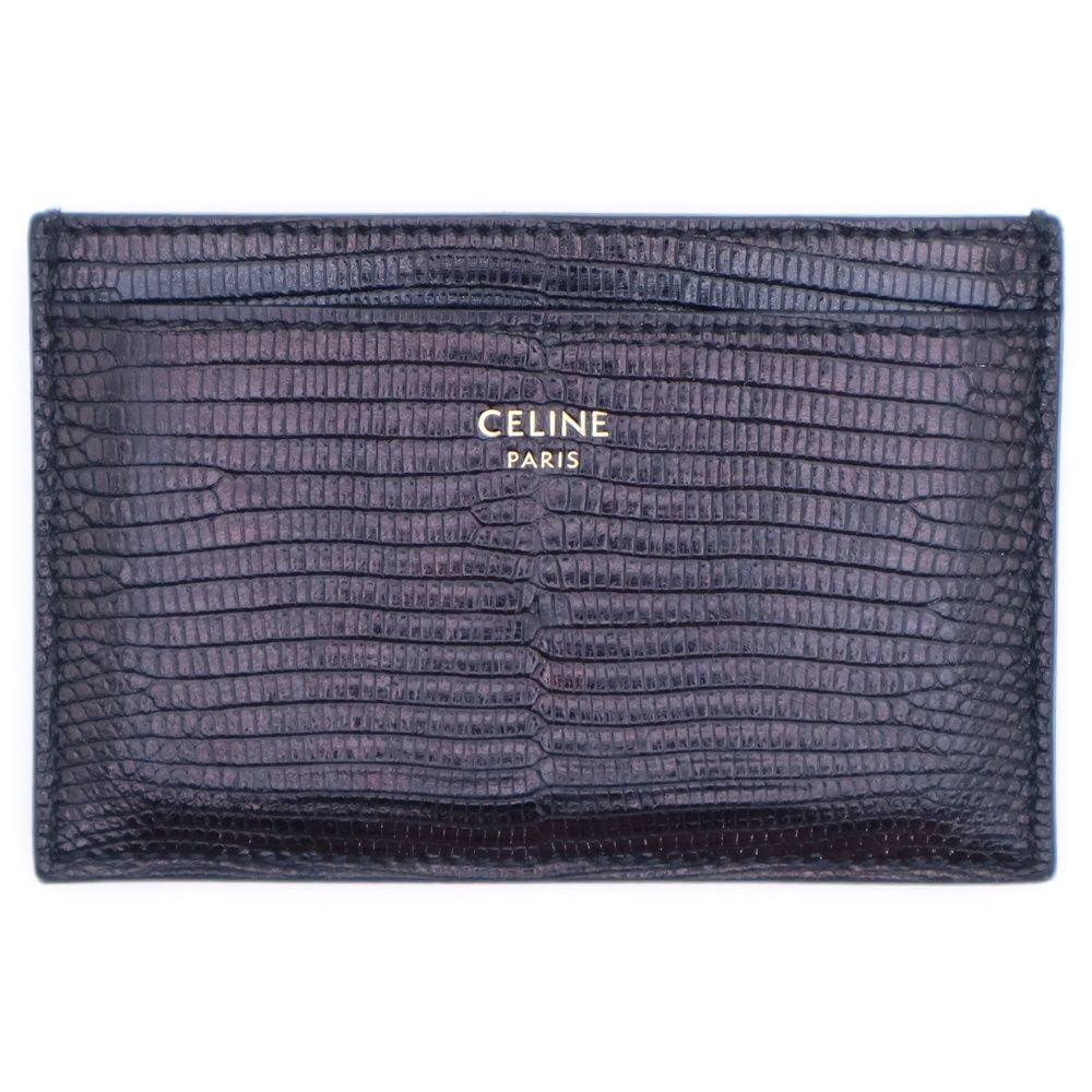 CELINE セリーヌ　名刺入れ　ブラック CELINE (セリーヌ) カードケース 名刺入れ ブラック - メルカリ