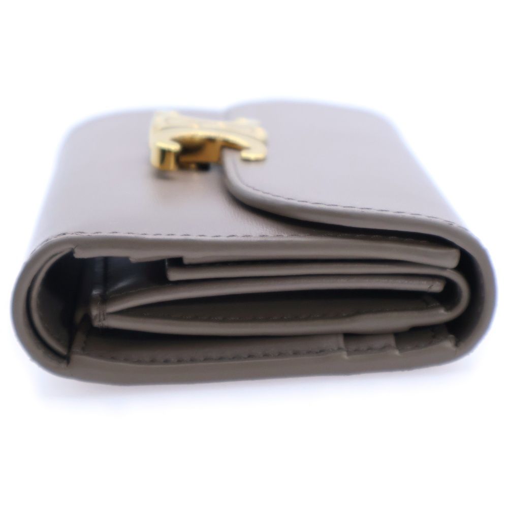 CELINE (セリーヌ) トリオンフ コンパクトウォレット 三つ折り財布