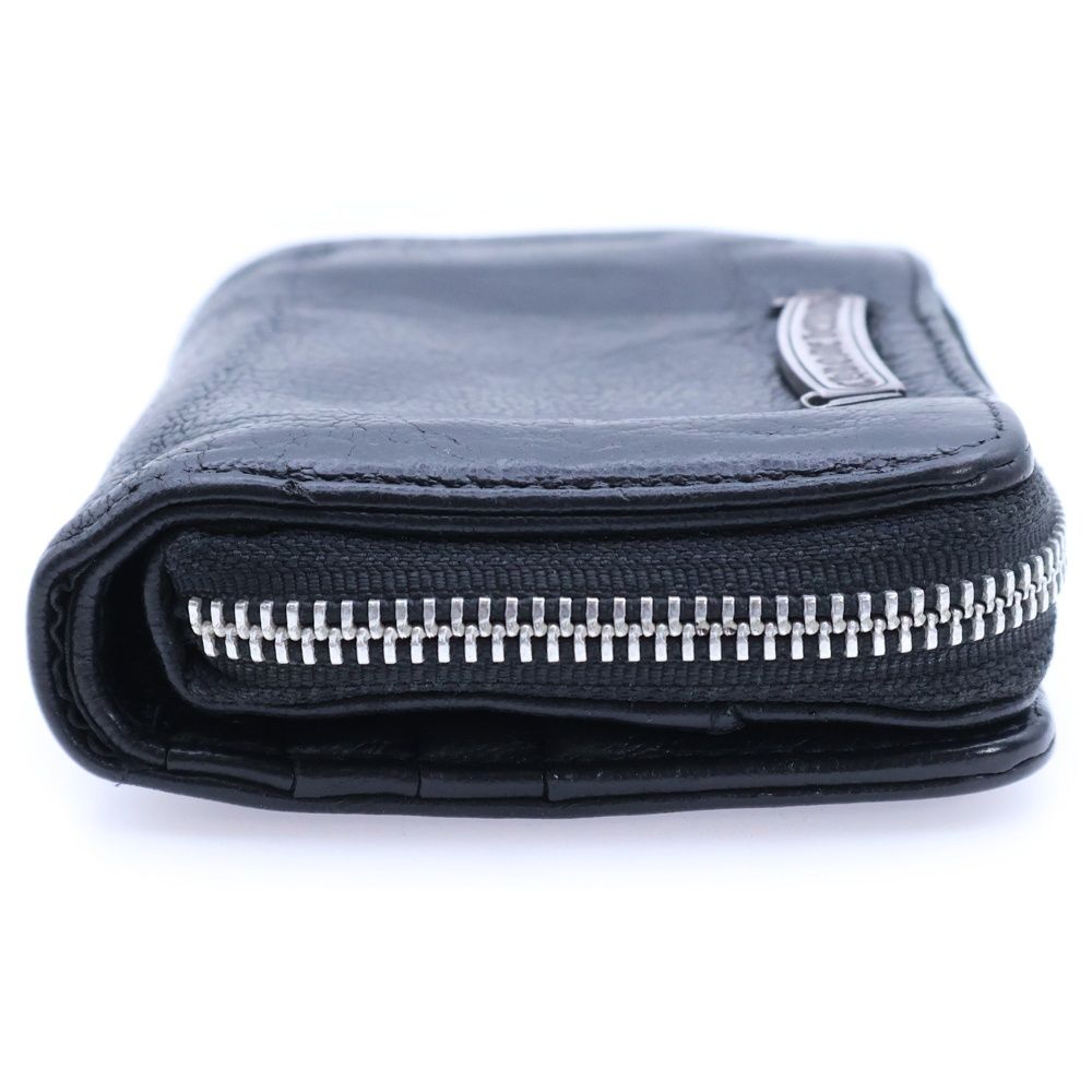 CHROME HEARTS (クロムハーツ) SQ ZIP BILL スクエアジップビル レザー