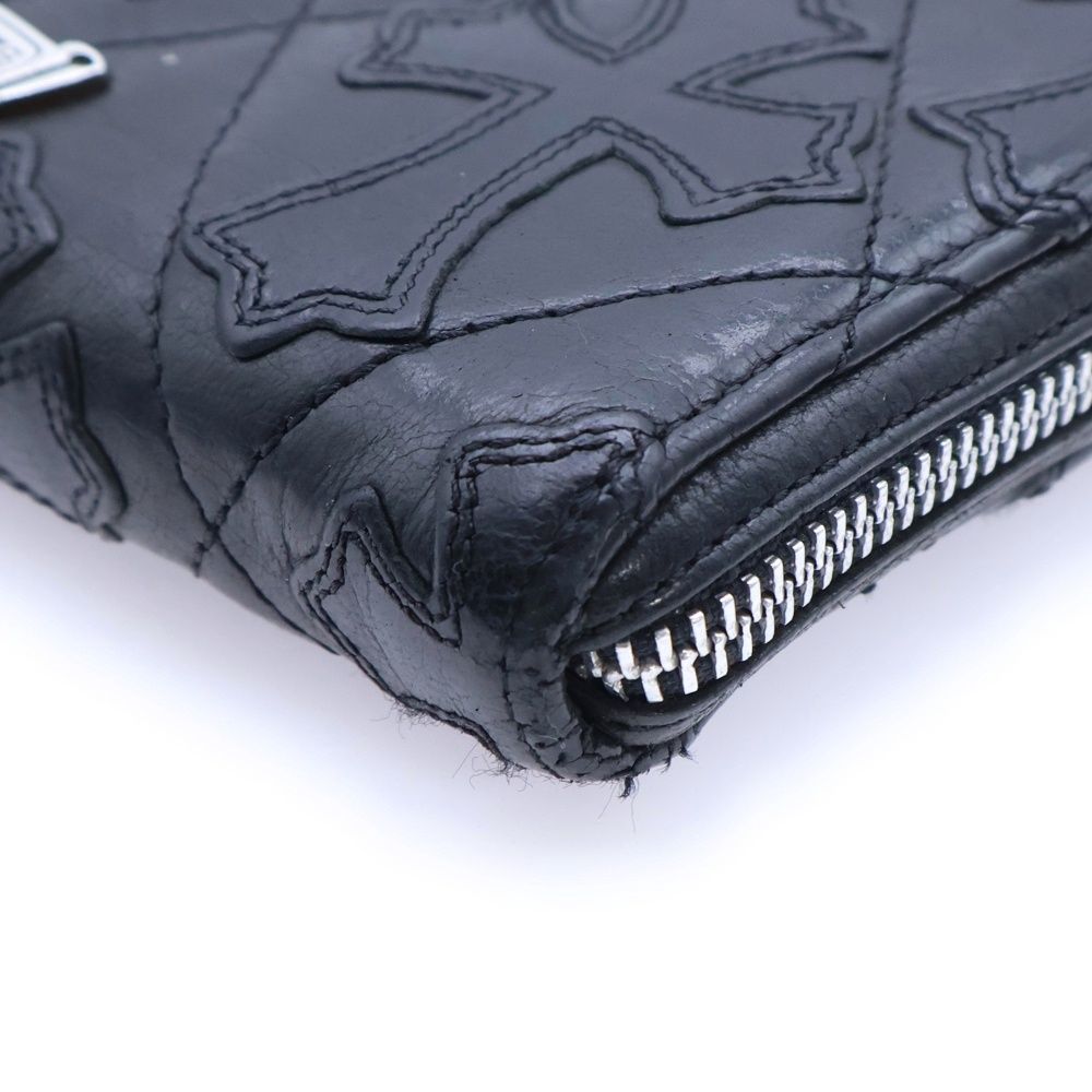 CHROME HEARTS (クロムハーツ) REC F ZIP QUILTED セメタリー クロス