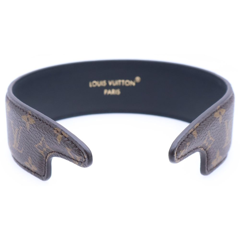 LOUIS VUITTON ルイヴィトン モノグラム ヘッドバンド LV アウトライン カチューシャ ブラウン M 94557