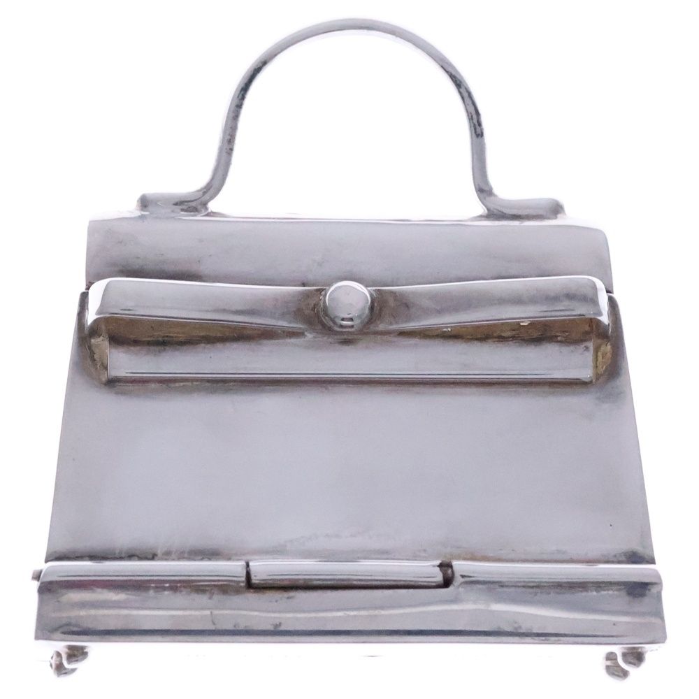 HERMES エルメス ケリーバッグ モチーフ ピルケース シルバー Ag 925 SV ヴィンテージ