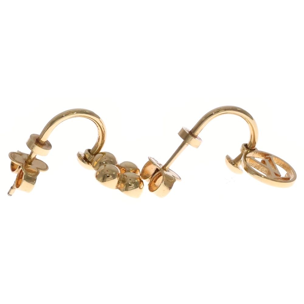 LOUIS VUITTON (ルイヴィトン) ピアス・ブルーミング ゴールド GP