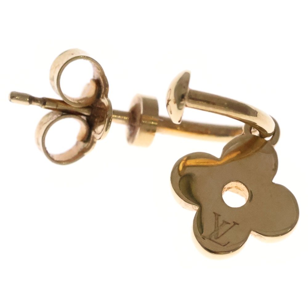 LOUIS VUITTON (ルイヴィトン) ピアス・ブルーミング ゴールド GP