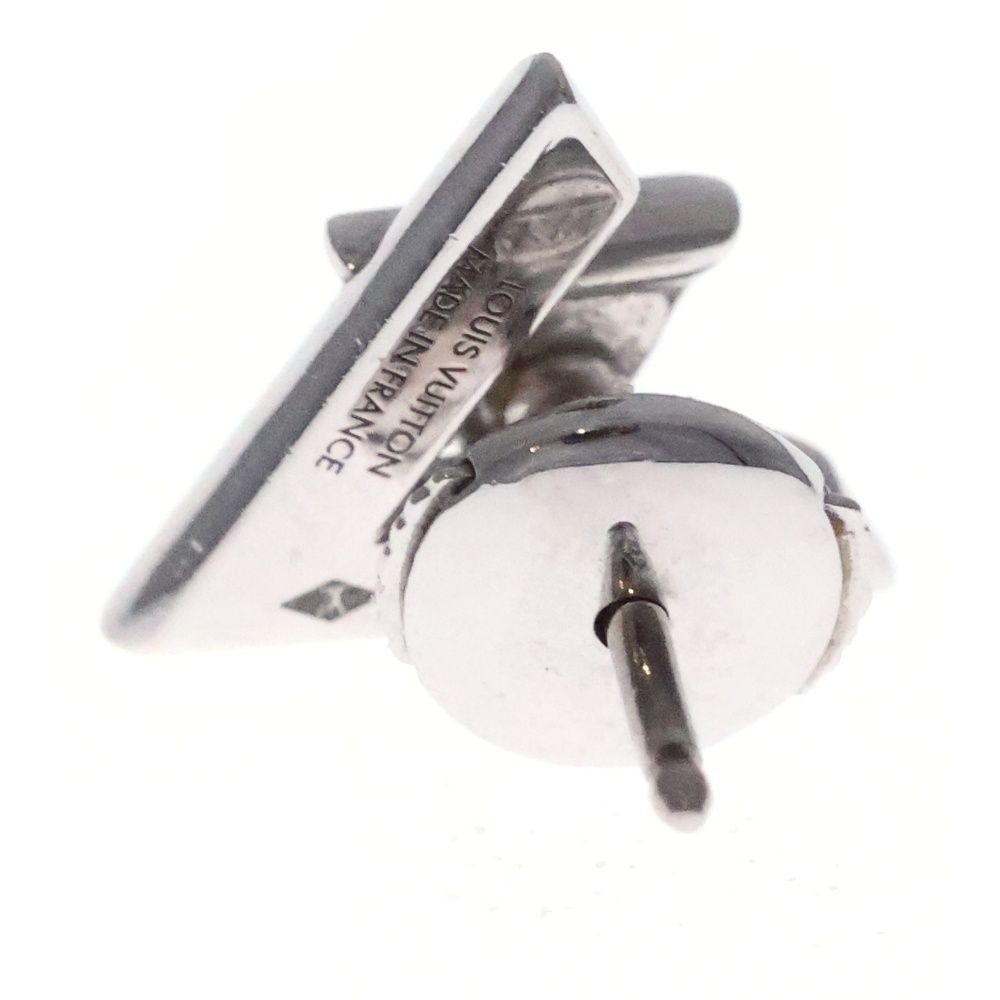 LOUIS VUITTON ルイヴィトン ピュス LV ヴォルトワン ピアス Au 750 K 18 WG ホワイトゴールド Q 96970 箱