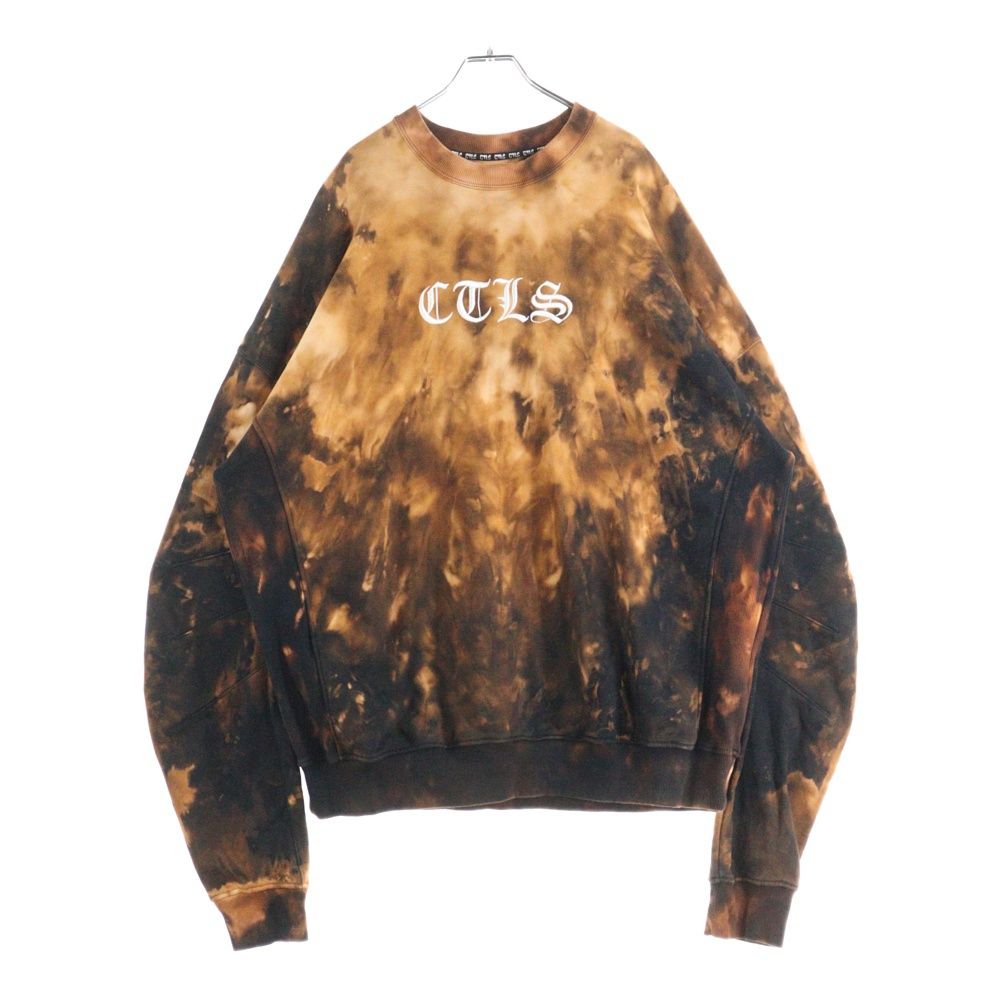 cvtvlist (カタリスト) フロントロゴ刺繍 ブリーチ クルーネック 長袖