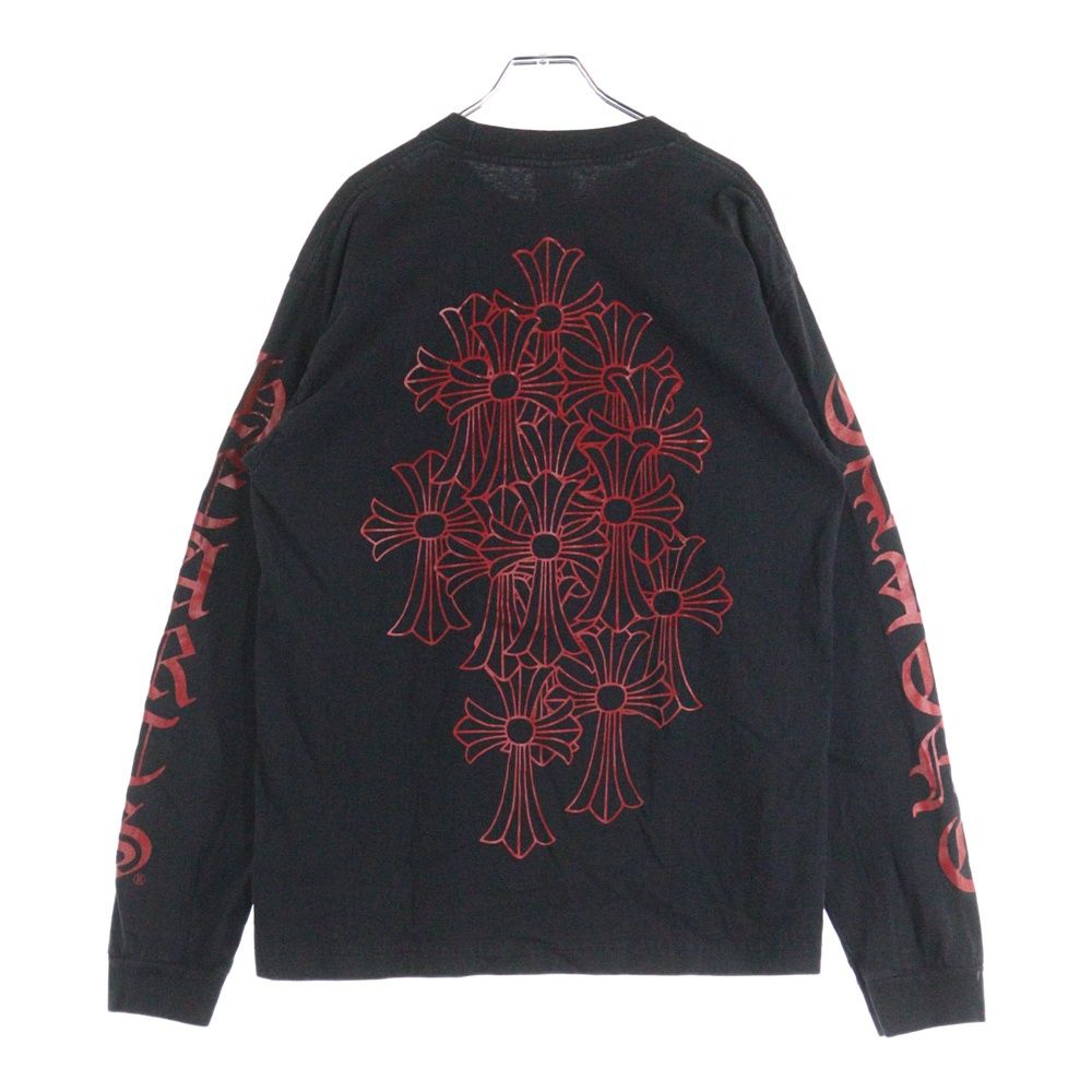 クロムハーツ　セメタリー　長袖 CHROME HEARTS (クロムハーツ) OLD CH L/S アームプリント バック