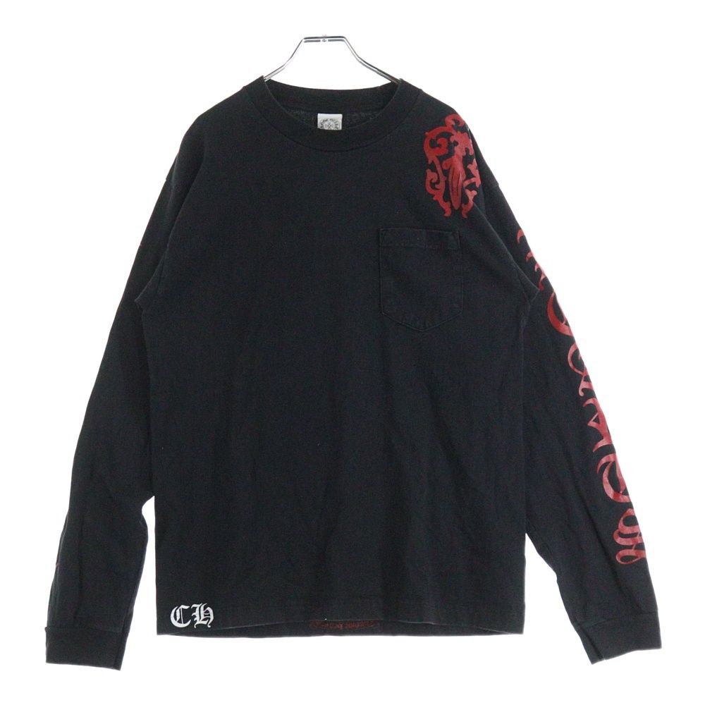 CHROME HEARTS (クロムハーツ) OLD CH L/S アームプリント バック