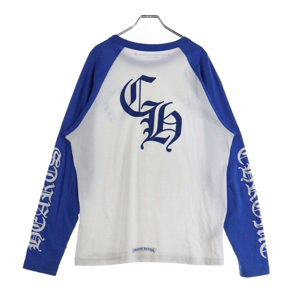 CHROME HEARTS (クロムハーツ) Raglan Sleeve Tee バックCHプリント