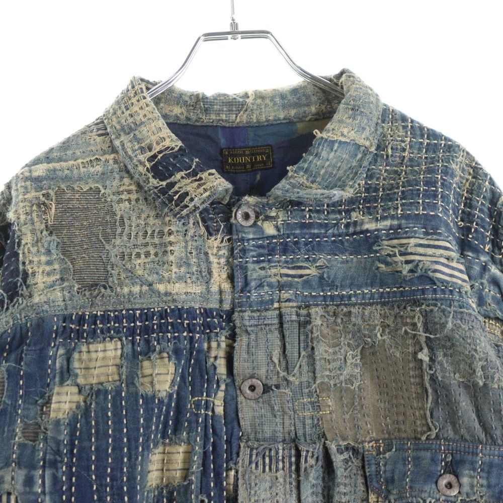 KAPITAL (キャピタル) KOUNTRY BORO SPRING 1st JKT 襤褸 ジャケット