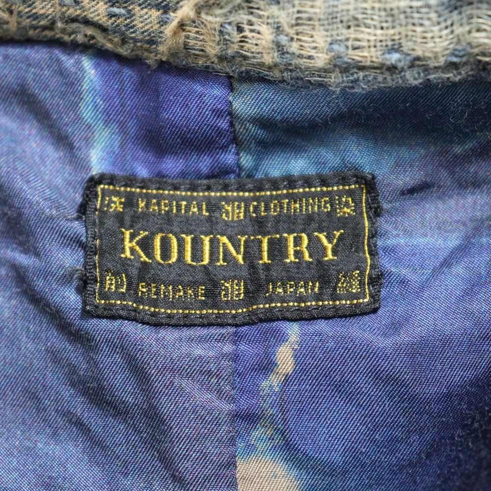 KAPITAL (キャピタル) KOUNTRY BORO SPRING 1st JKT 襤褸 ジャケット