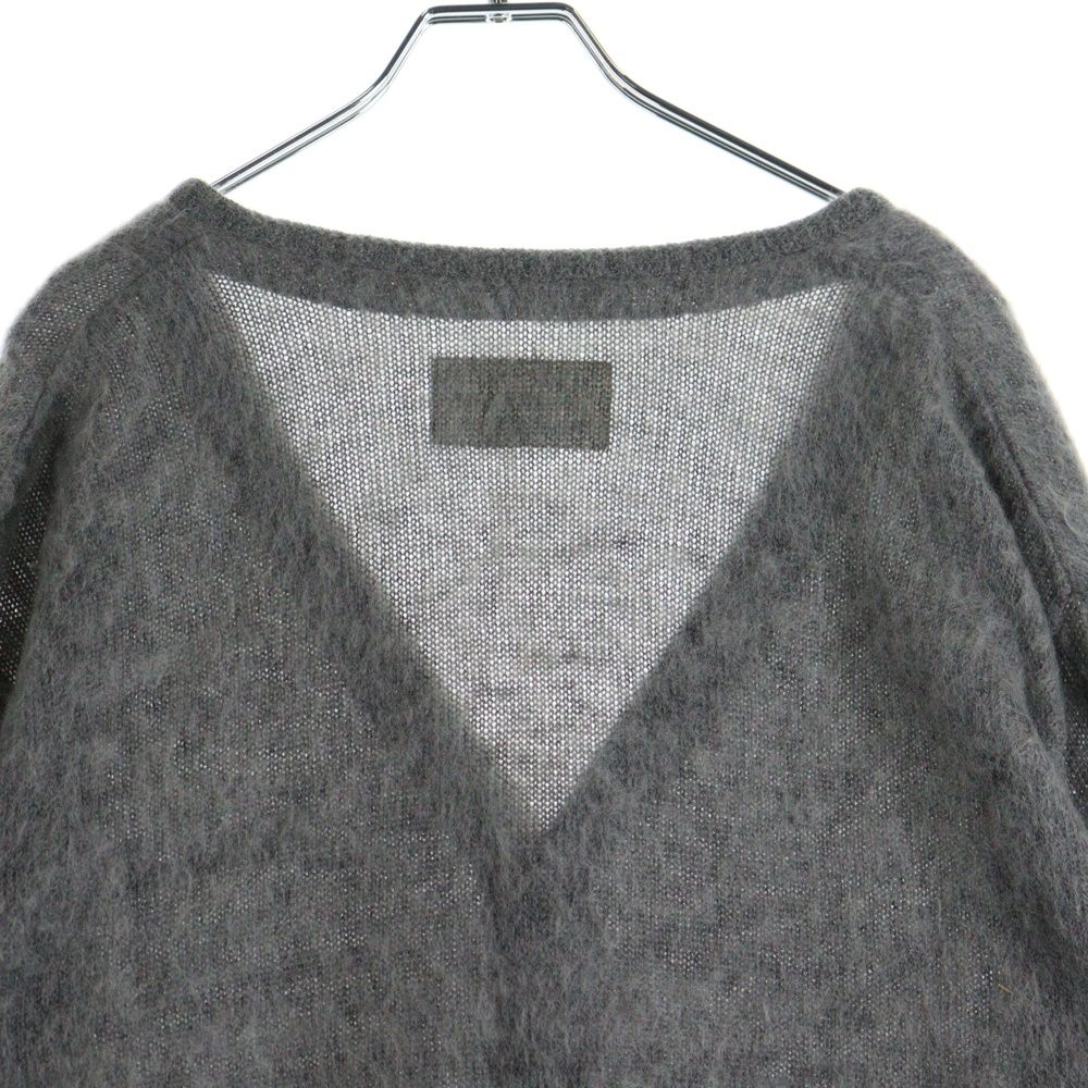 WACKO MARIA (ワコマリア) 23AW Logo Embroidery Mohair Knit Cardigan