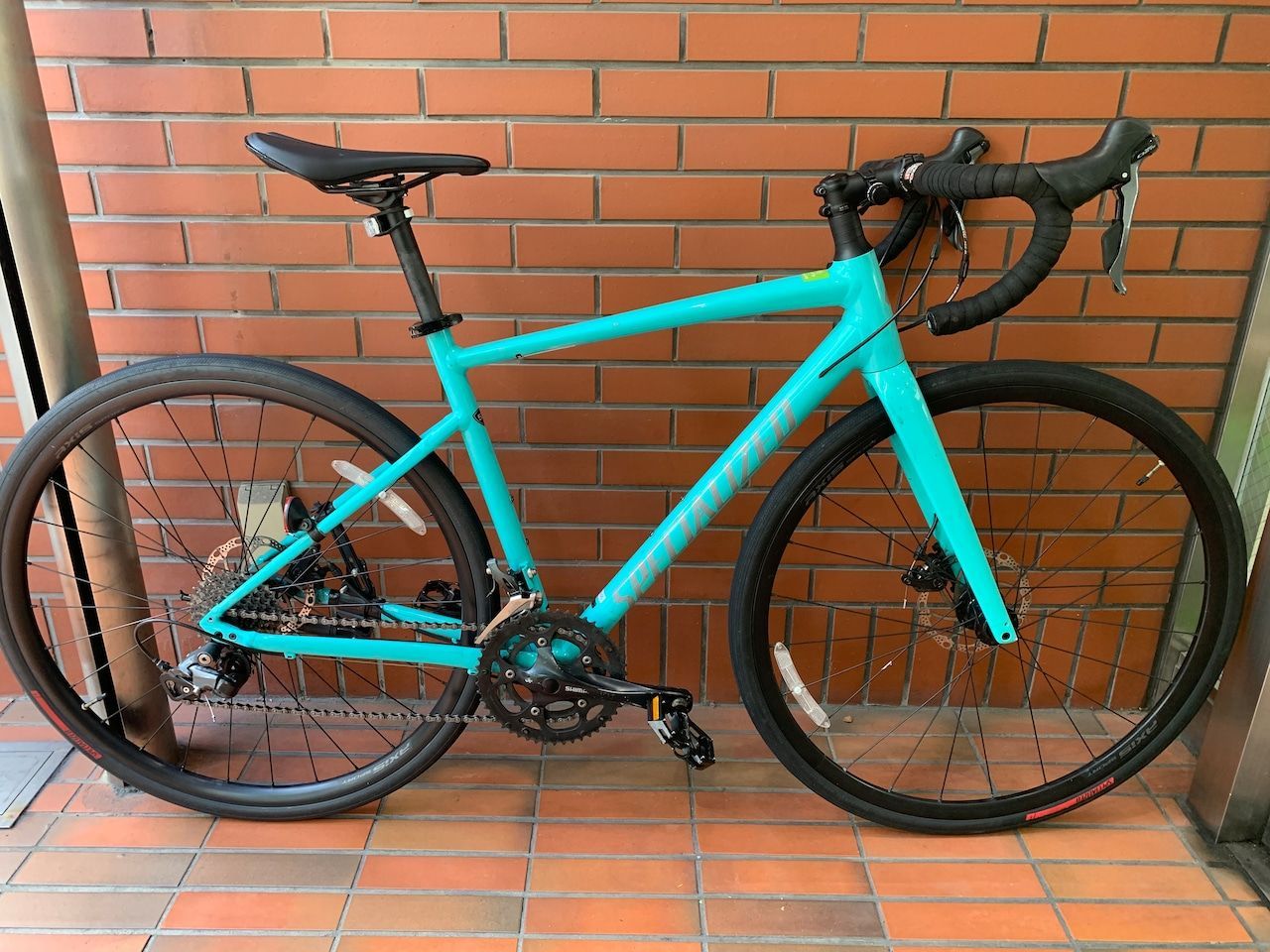 SPRx 95 Specialized ALLEZ E 5 DISC Claris 万能ロードバイク 車 超軽量アルミフレームロード サイズサイズ52 163 172 cm