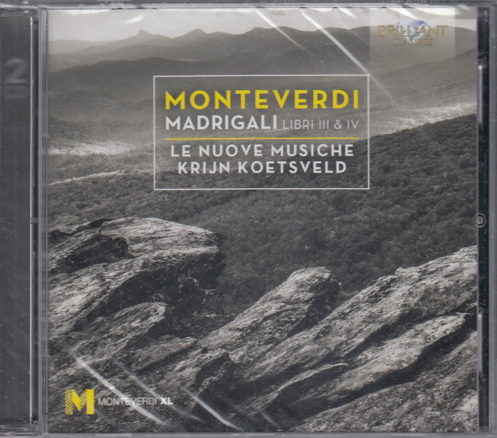 2CD/Brilliant]モンテヴェルディ:マドリガーレ集第3巻&マドリガーレ集