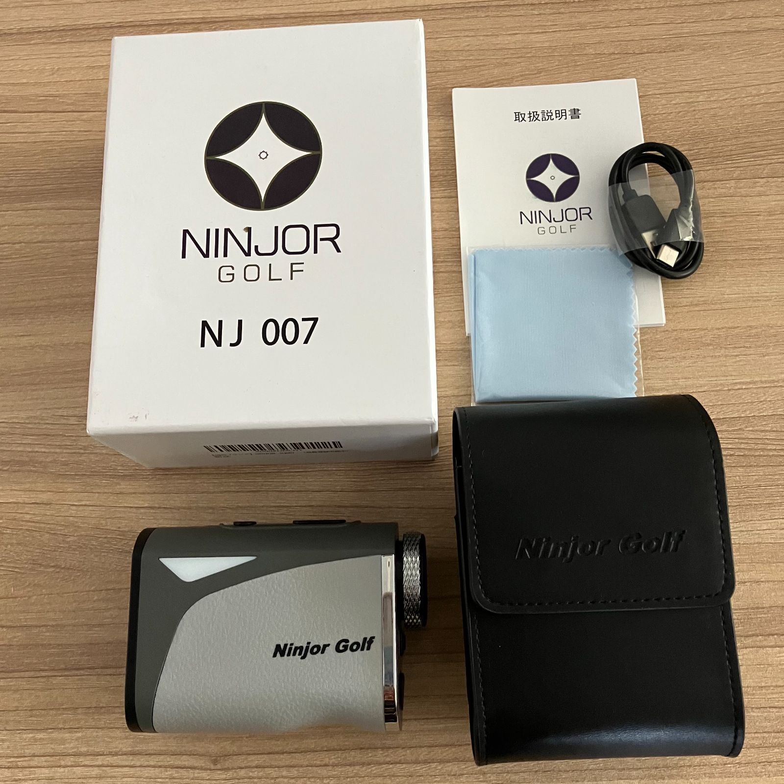 NINJOR GOLF公式】NJ007（グレー） ゴルフ距離計 メーカー認定中古品