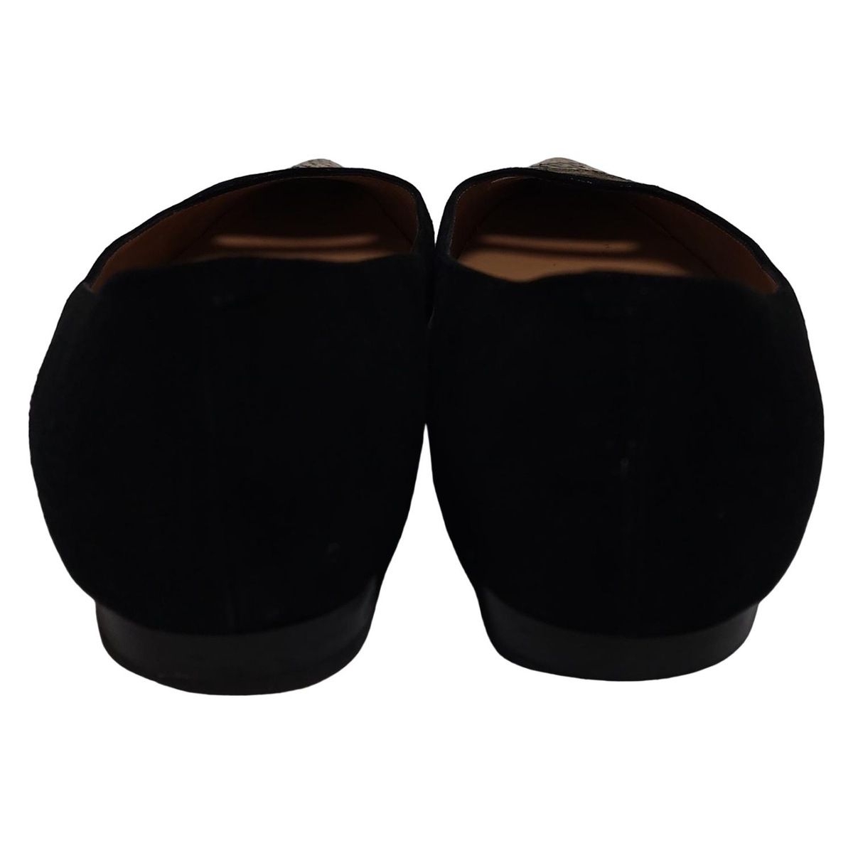 PELLICO(ペリーコ) フラットシューズ 36 レディース - 黒×ベージュ