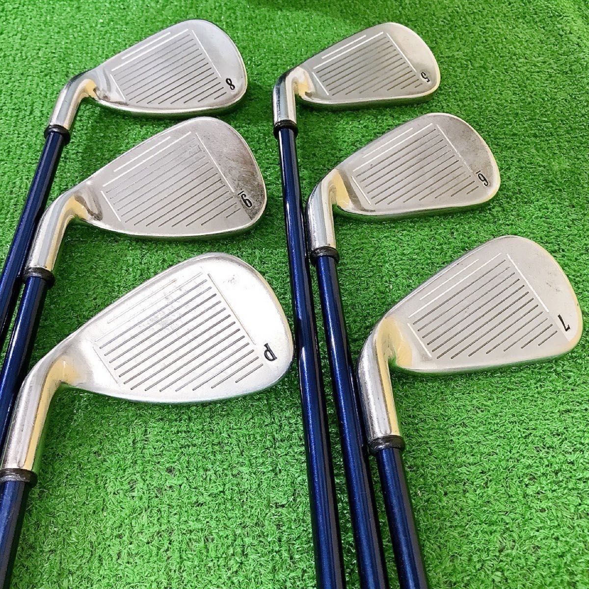 Callaway x22 アイアン 6本セット ツ48☆キャロウェイX-22 6本アイアンセット Callaway 純正X60i 日本